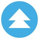 black up-pointing double triangle